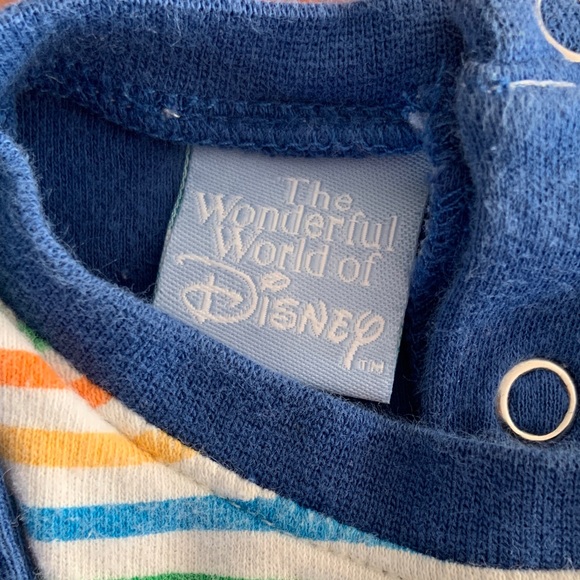 🫐3/$30 Vintage Disney Tigger Blue Romper size 18m - Picture 5 of 8